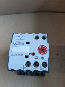 Used Moeller DIL ET11-M Time Delay Relay Module